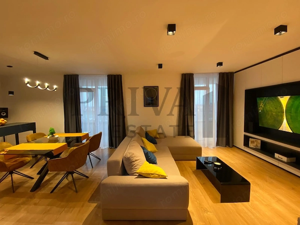 Apartament de lux, 2 camere, 62 mp + 13 mp terasa, loc de parcare — fotografia 3
