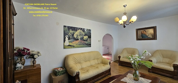 Apartament 3 camere decomandate, Etajul 1, Calea Romanului - Zona OMV — fotografia 1