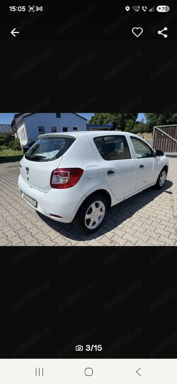 DACIA Sandero 2015 — imagine 4