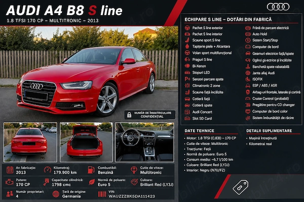 De vânzare Audi A4 B8.5 2013