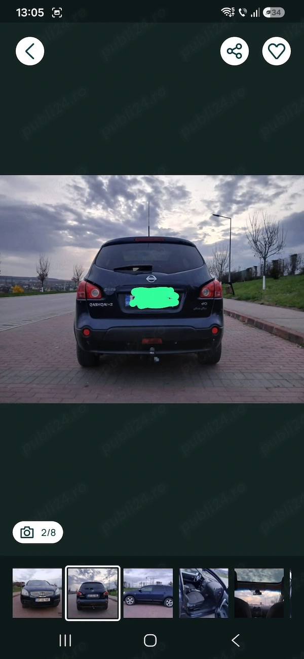 NISSAN Qashqai 2009 — imagine 8