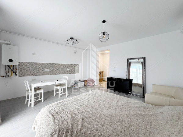 Apartament cu o camera de vanzare, 30mp utili, balcon, zona Lidl Giroc — fotografia 3
