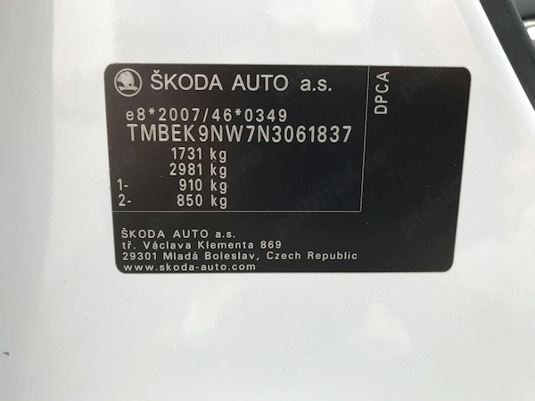 SKODA Scala 2022 — imagine 8