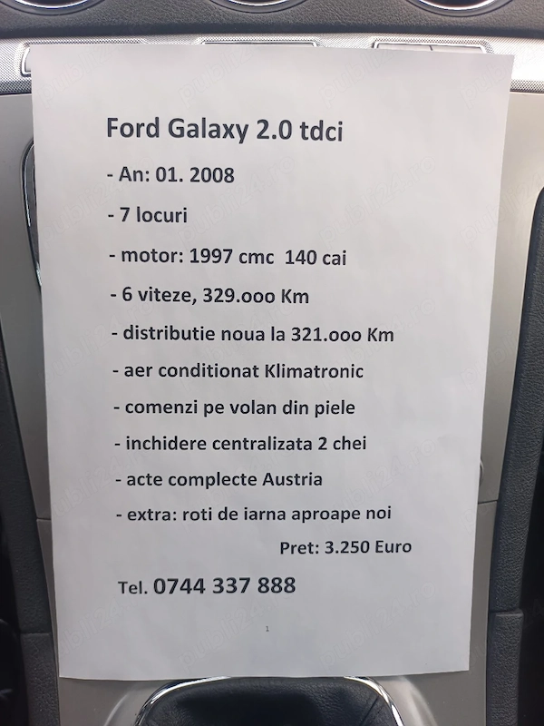 FORD Galaxy 2008 — imagine 5