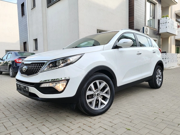 Kia Sportage Diesel 2014 NaviLedCmrMasalierPieleAlcantaraClimatronicParktronicJanteBicoloreAlbPerlat
