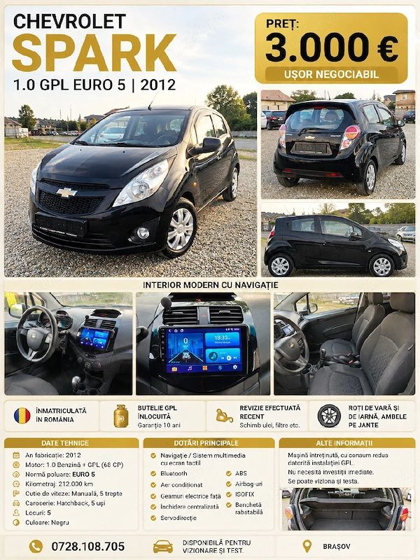 CHEVROLET Spark 2012 — imagine 2
