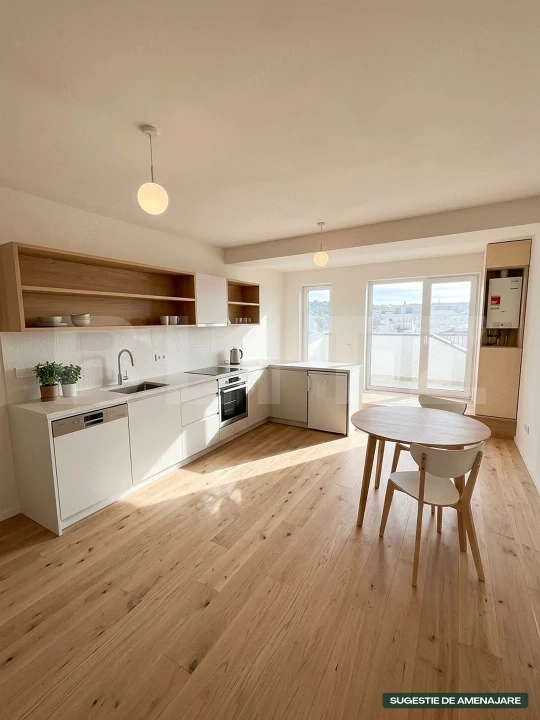 Apartament 2 camere, parcare subterana, lift, str. Eroilor — fotografia 3