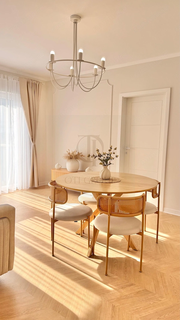 Apartament 3 camere mobilat, etaj 2, Urusagului, Florești — fotografia 3