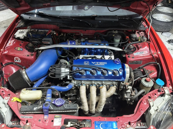 HONDA Civic 1993 — imagine 5