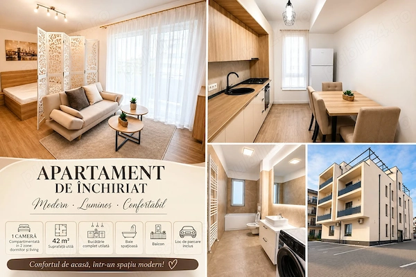 apartament premium decomandat, zona Braytim Timisoara, pe str. Cărăbușului, la etajul 1 — fotografia 1