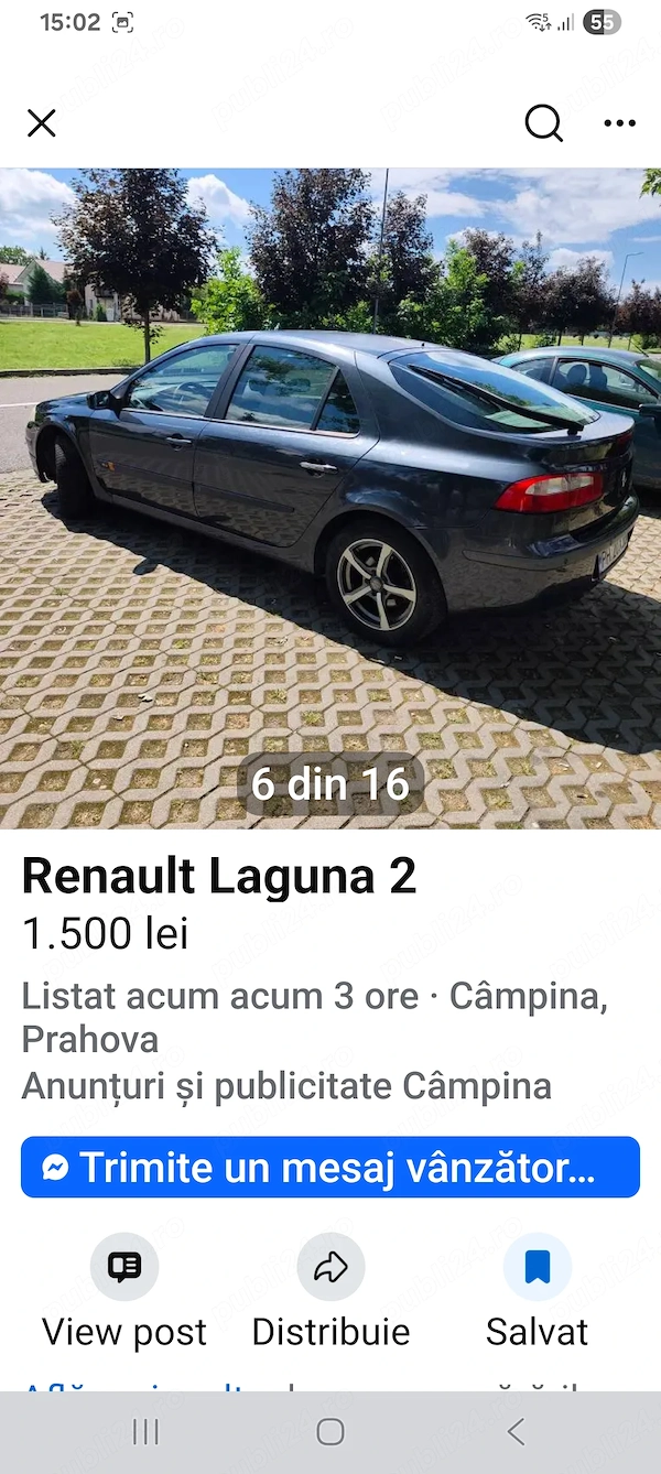RENAULT Laguna 2003 — imagine 3