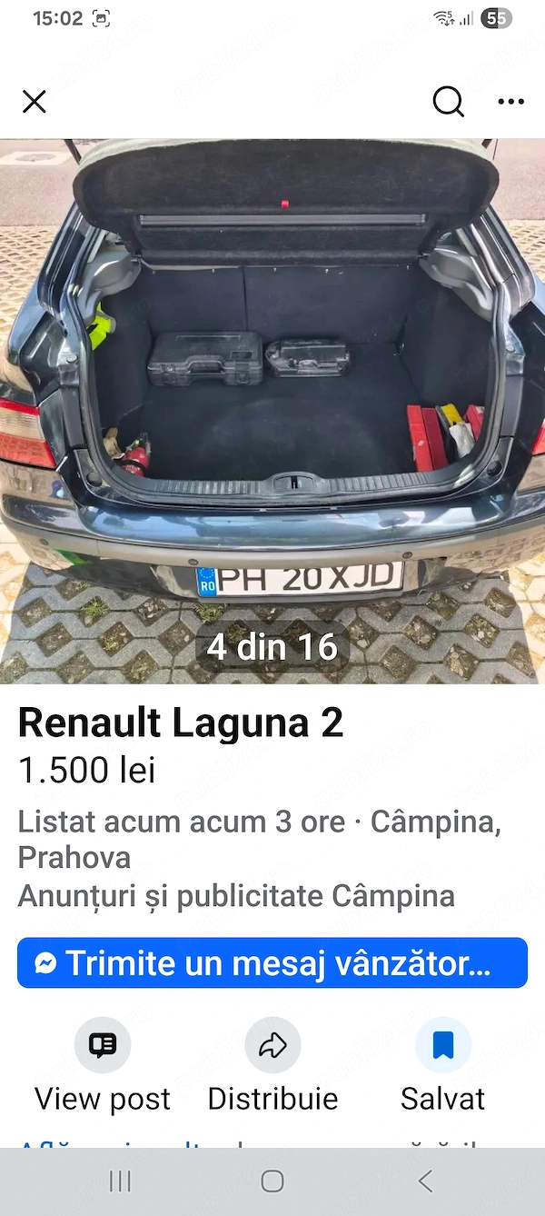 RENAULT Laguna 2003 — imagine 4
