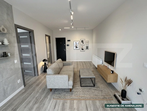 Apartament 2 camere 44 mp cu balcon, bloc nou, Luduș — fotografia 1
