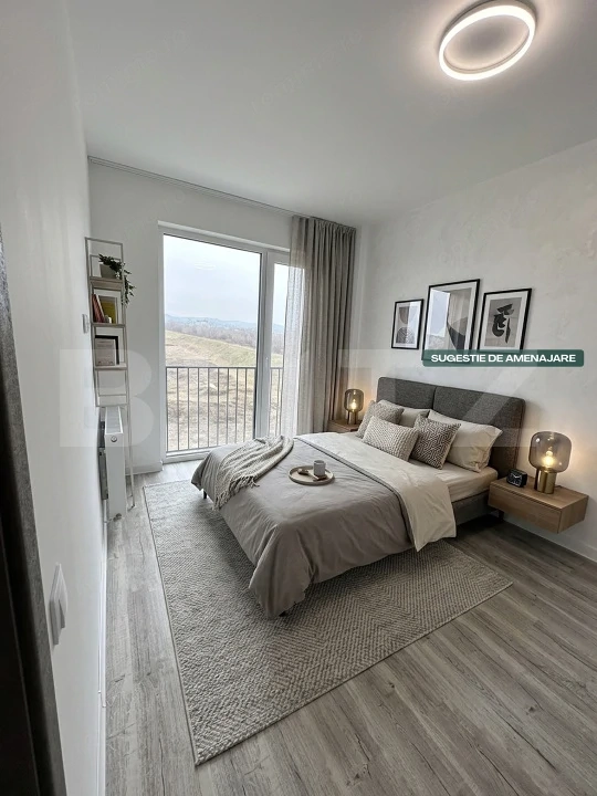 Apartament 2 camere 44 mp cu balcon, bloc nou, Luduș — fotografia 3