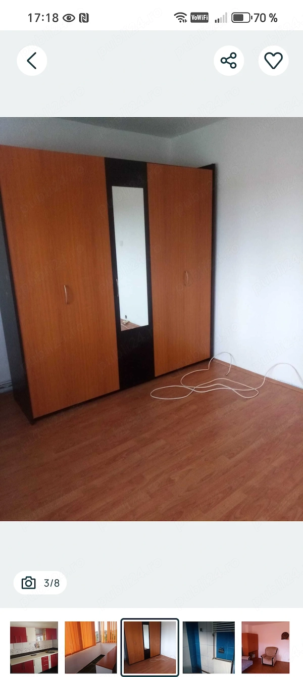 Închiriez apartament 2 camere Timișoara zona Steaua — fotografia 3