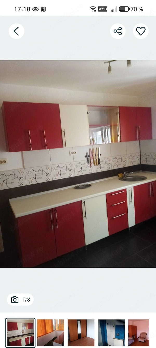 Închiriez apartament 2 camere Timișoara zona Steaua — fotografia 1
