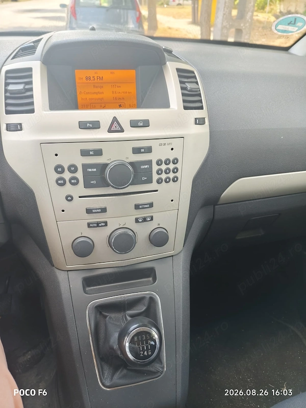 OPEL Zafira 2008 — imagine 4