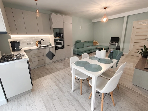 Apartament 2 camere, parter înalt, bloc nou, mobilier la comandă, Apahida — fotografia 1