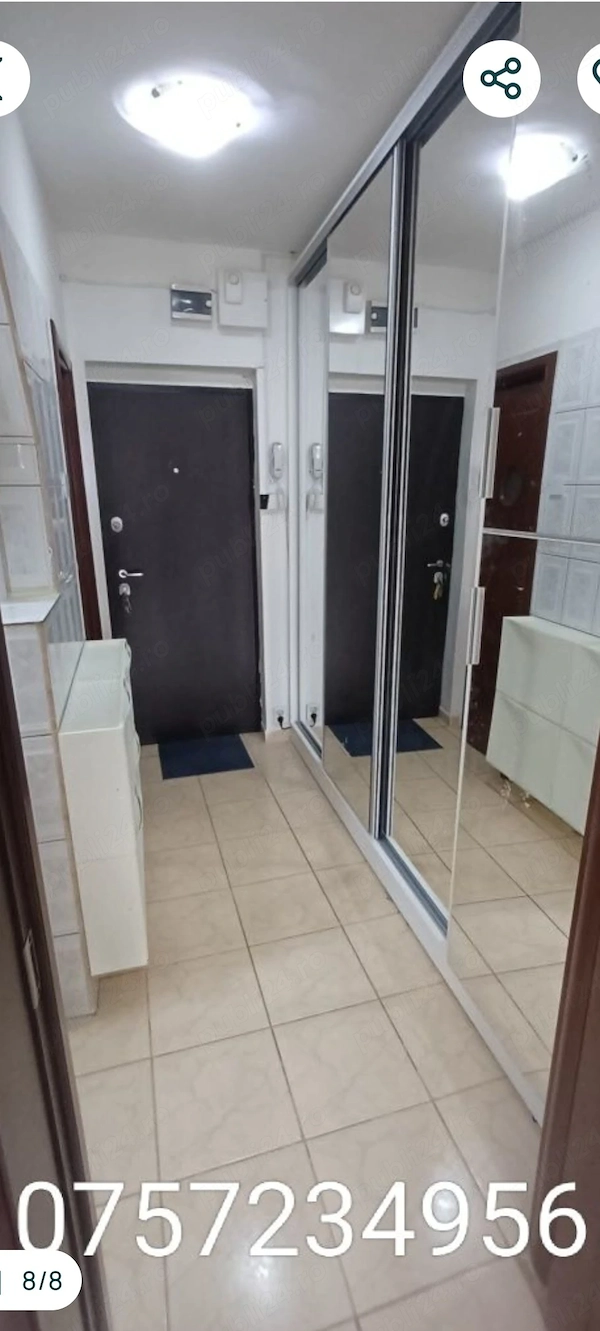 PROPRIETAR Garsonieră 33 mp | Costin Georgian - METROU | Etaj 1 | Mobilată complet — fotografia 3
