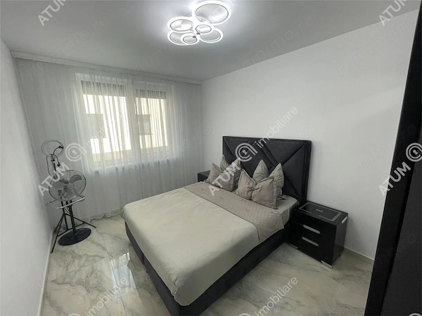 Apartament modern 3 camere balcon loc parcare in Selimbar Sibiu — fotografia 3