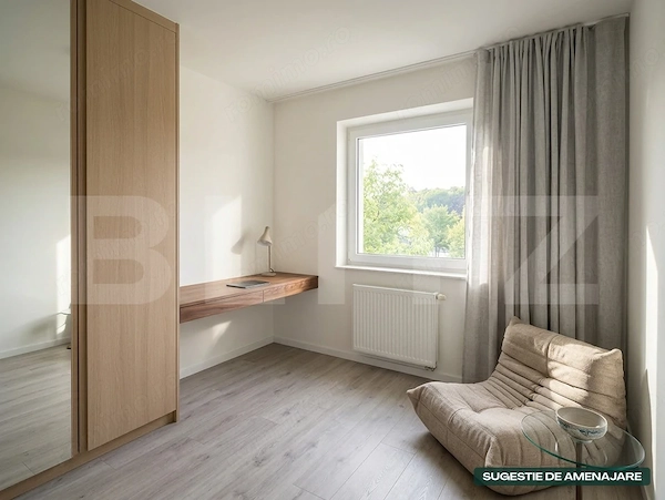 Apartament cu 2 camere, 29 mp, etaj intermediar, zona blv. Decebal — fotografia 3
