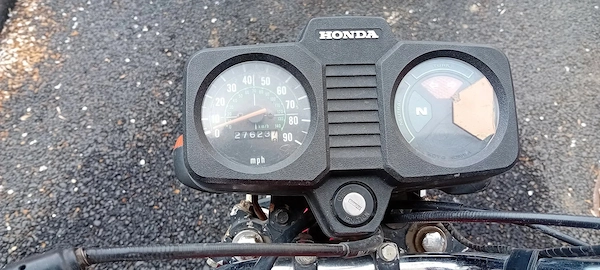 Motocicleta Honda model CG125