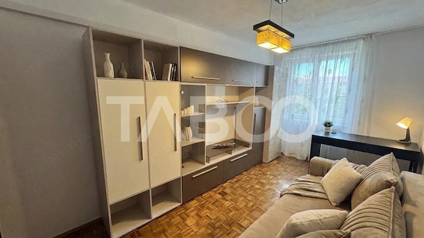 Apartament 2 camere MOBILAT UTILAT DECOMANDAT 45mp TEREZIAN Sibiu — fotografia 3