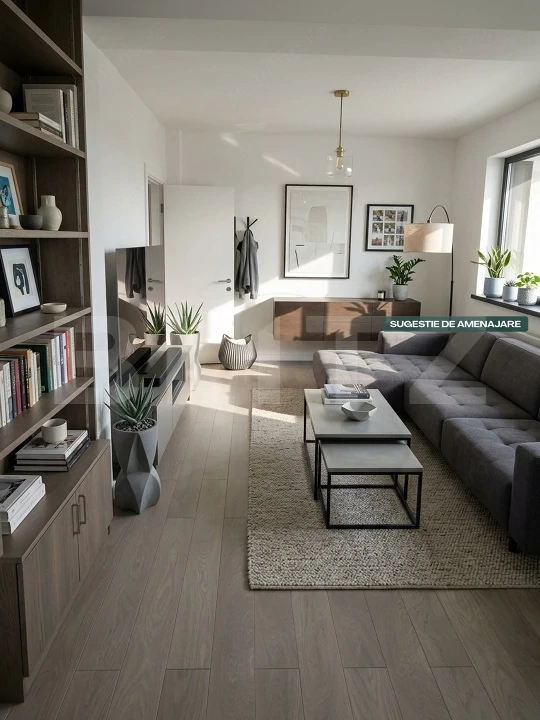 Apartament cu 3 camere, 84 mp, parcare subterana, zona - Tractorul — fotografia 1