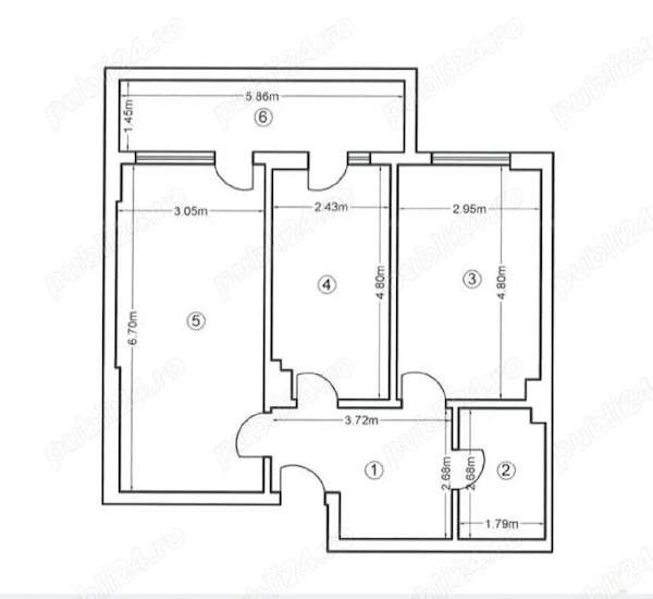 Vanzare Apartament 2 camere , 68 mp, bloc 2021, centrală, balcon – Ghencea — fotografia 2