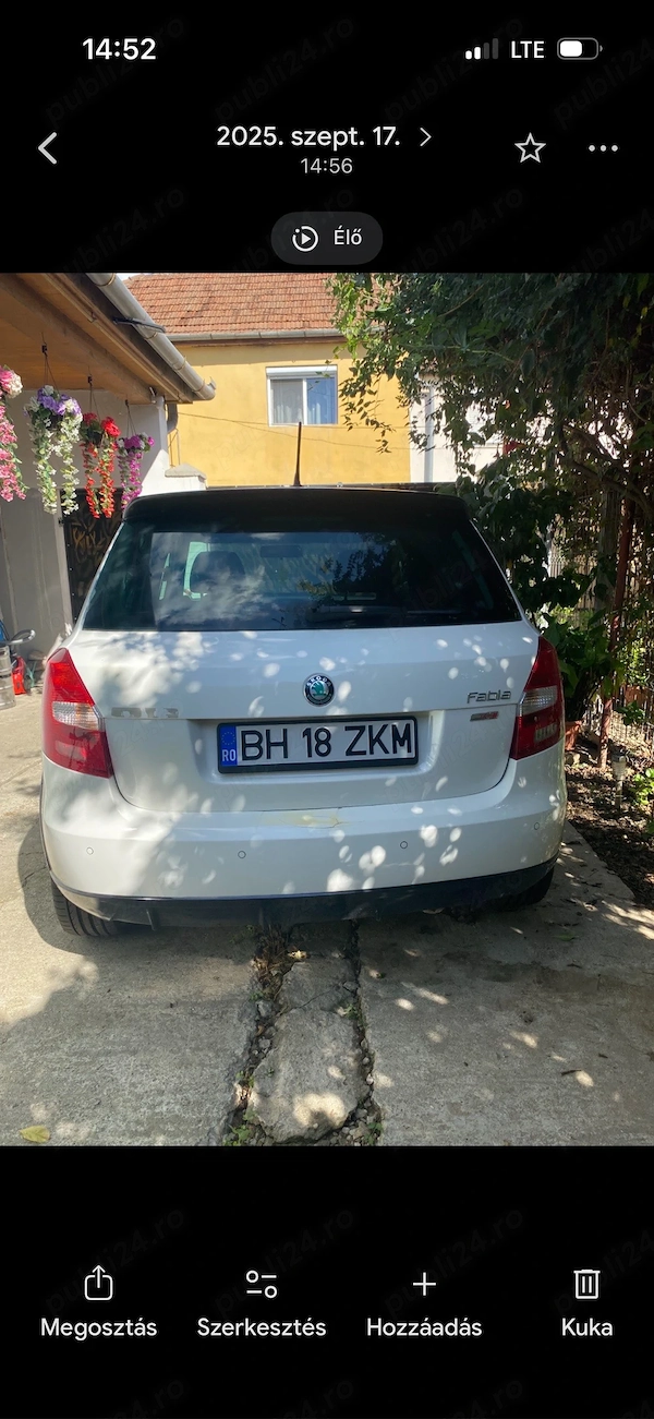 SKODA Fabia 2012 — imagine 4