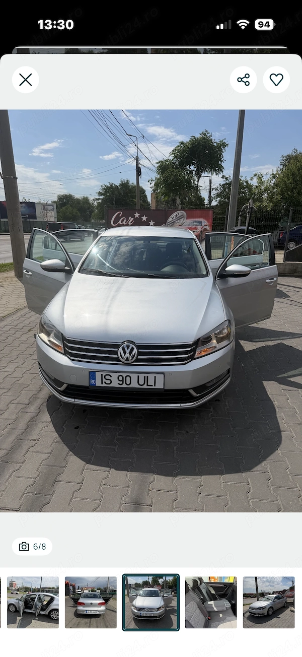 VOLKSWAGEN Passat 2013 — imagine 3