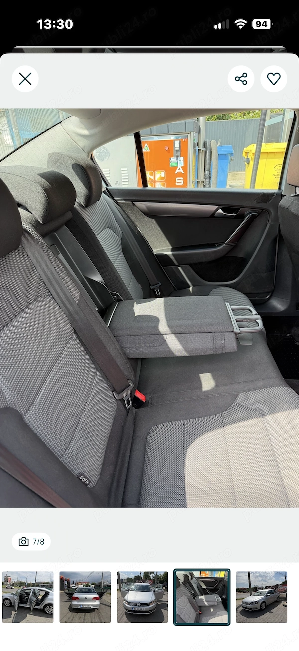 VOLKSWAGEN Passat 2013 — imagine 8