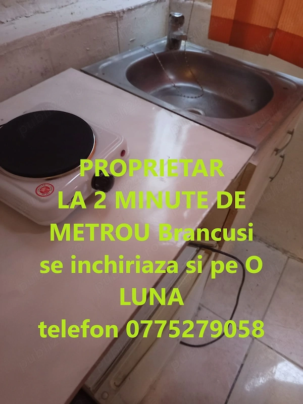garsoniera la Metrou Brancusi , Drumul Taberei ,Plaza, proprietar — fotografia 3