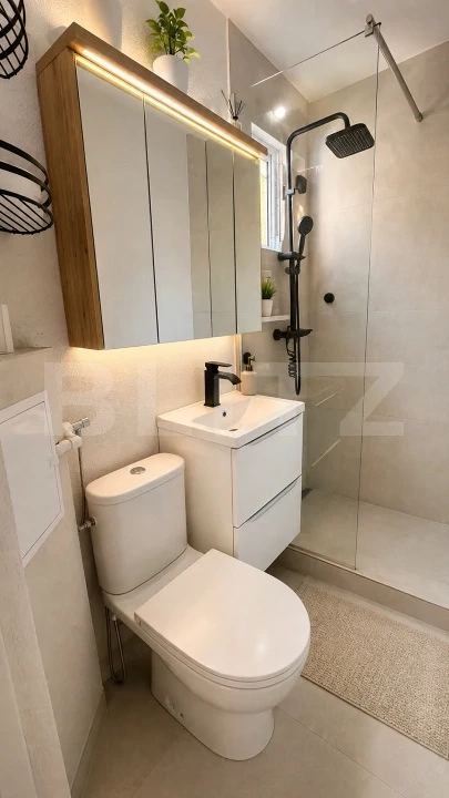 Apartament 3 camere, 41 mp, zona Centrală — fotografia 3