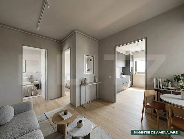 Apartament de vanzare, 2 camere, 61 mp | Parcare CF | Milano 5 — fotografia 1