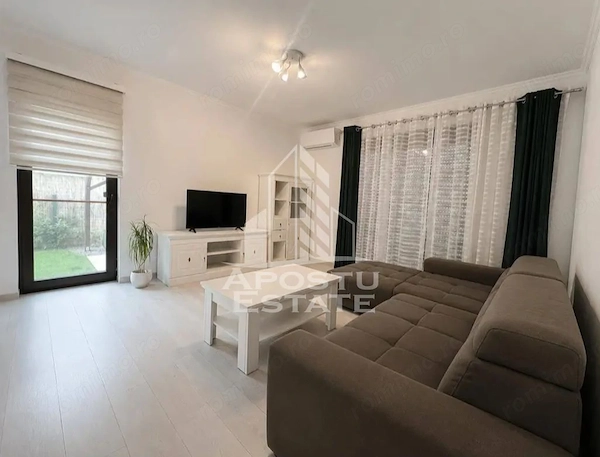 Apartament mobilat si utilat,2 camere,curte 71 mp,Braytim — fotografia 1