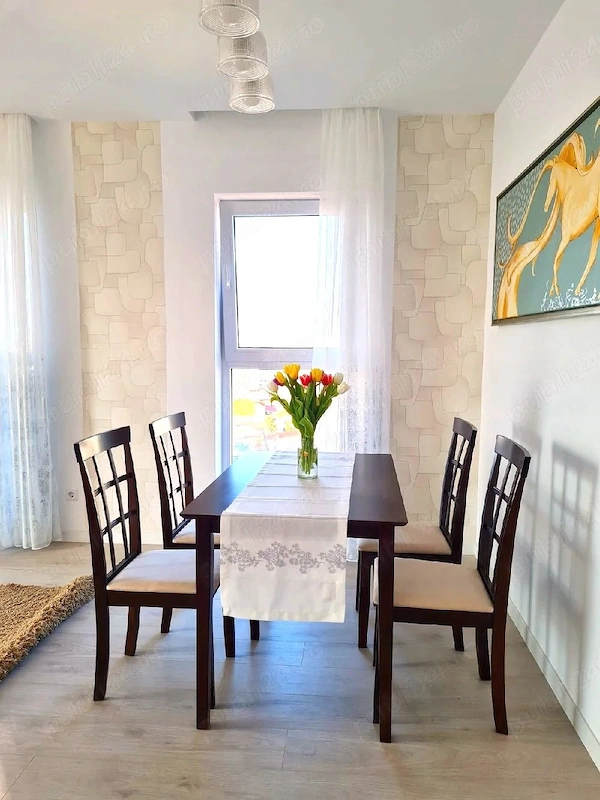 Închiriez Apartament cu 2 camere, 60 mp, încălzire în pardoseală, Hercesa — fotografia 2