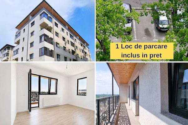 2 camere 71mp + 1 loc PARCARE (TVA inclus) Trapezului Aleea Ninsorii 30A Theodor Pallady — fotografia 1