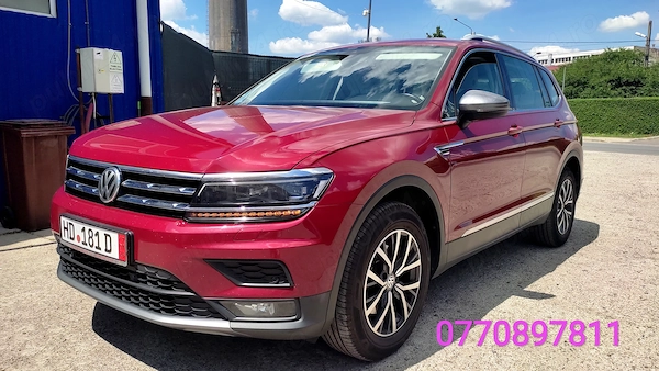 VOLKSWAGEN Tiguan ALLSPACE 2018 2.0TDI 150 CP MATRIX LED NAVI Parctronic Carte Service Garanție
