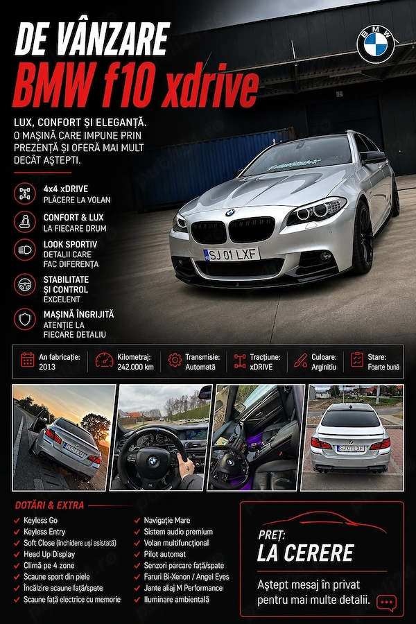 BMW Seria 5 2013 — imagine 1