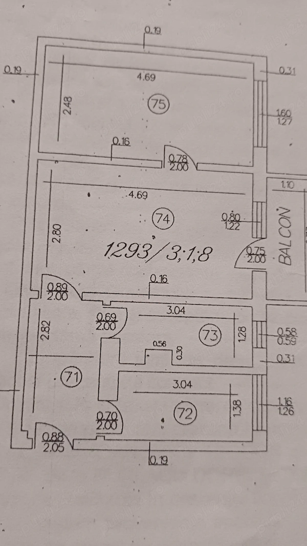 Apartament Fălticeni etaj 1 — fotografia 3