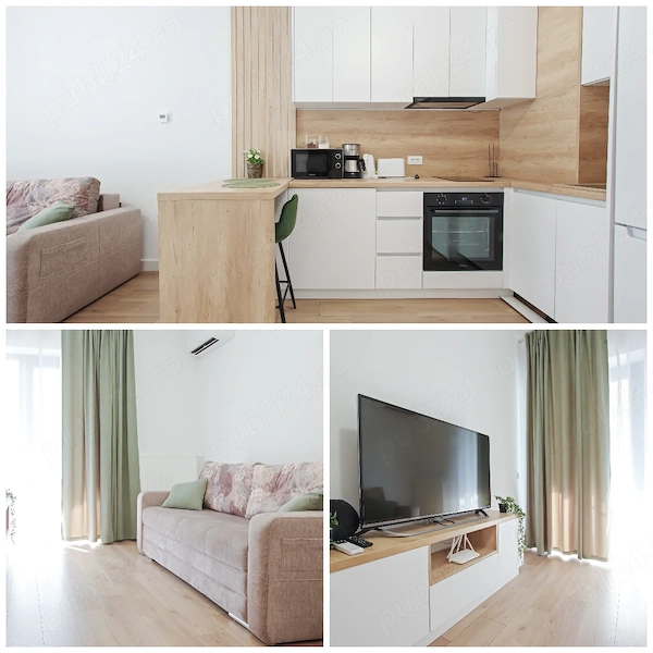 PF închiriez studio modern + loc de parcare | Complex Silk District — fotografia 3