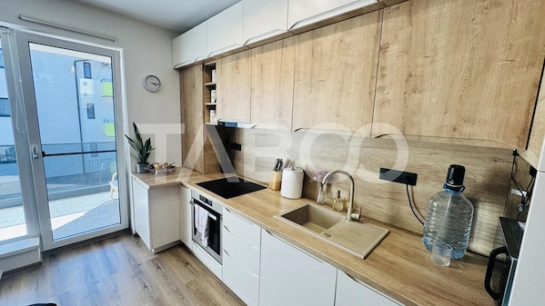 Apartament modern 3 camere 2 balcoane 2 locuri de parcare 66m Selimbar — fotografia 3