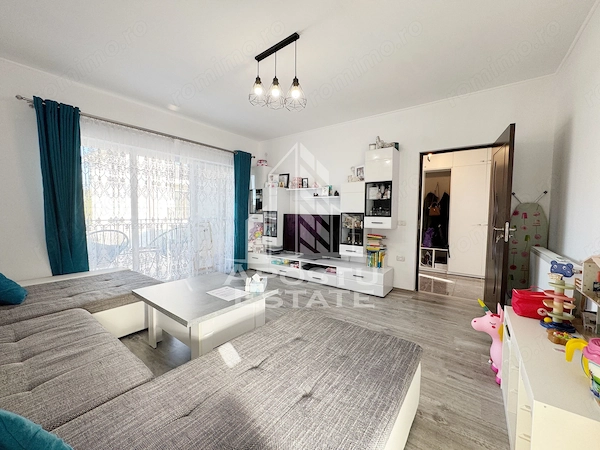Apartament 2 camere de vanzare, 56mp utili + 12mp terasa, etaj 1,Giroc — fotografia 2