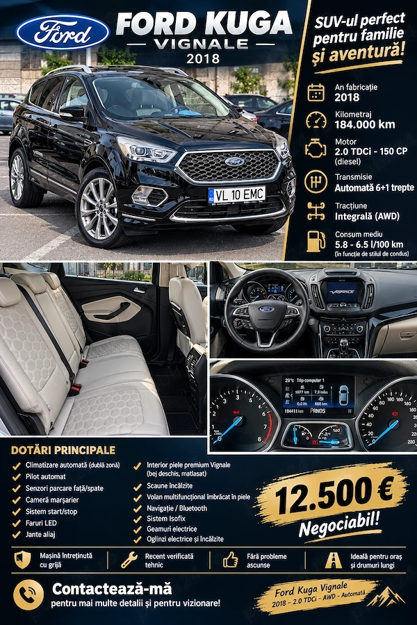 FORD Kuga 2018 — imagine 5