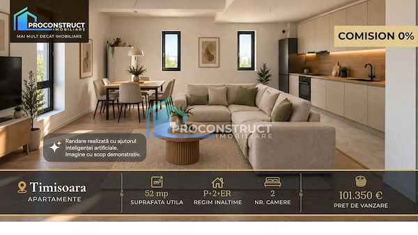 Apartamente noi cu 2 camere | Comision 0% | Lift | Apartamente — fotografia 1