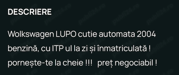 VOLKSWAGEN Lupo 2004 — imagine 7