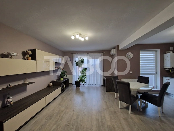 Apartament decomandat 3 camere mobilat si utilat Turnisor Sibiu — fotografia 1