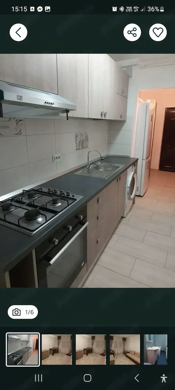 Vand garsoniera în Mioveni zona M uri etaj 3 — fotografia 1