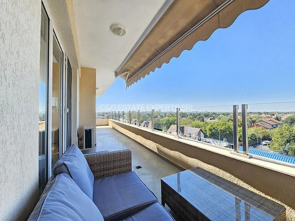 Nou , de inchiriat Penthouse Iancu Nicolae, 3 camere, 2 locuri de parcare — fotografia 1